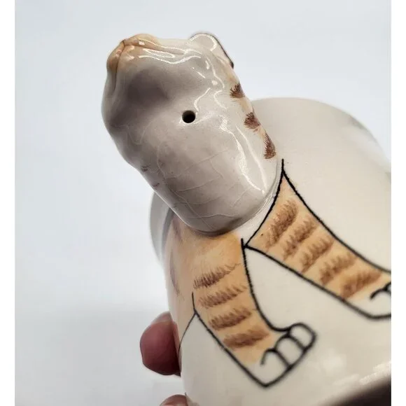 Orange Tabby Cat Coffee Tea Mug Thailand Toothbrush Holder, Pencil Cup Novelty - Picture 7 of 9